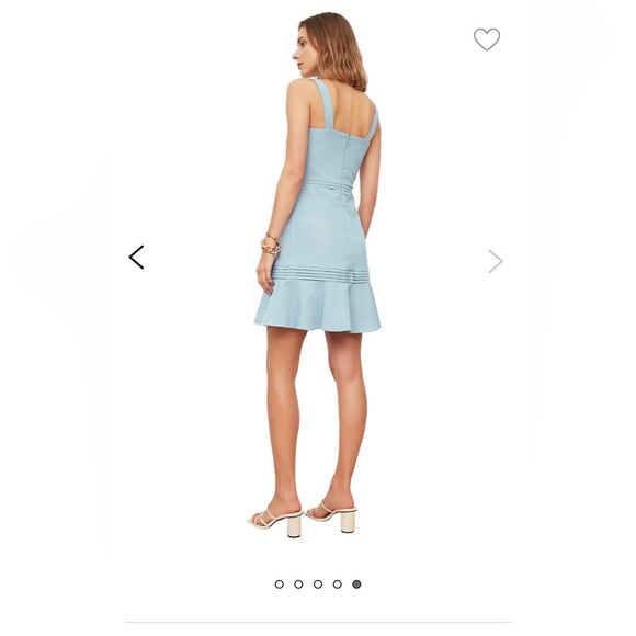 Blue mini dress - Picture 2 of 3